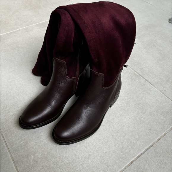 Rudsak over the knee leather boots - Picture 7 of 9